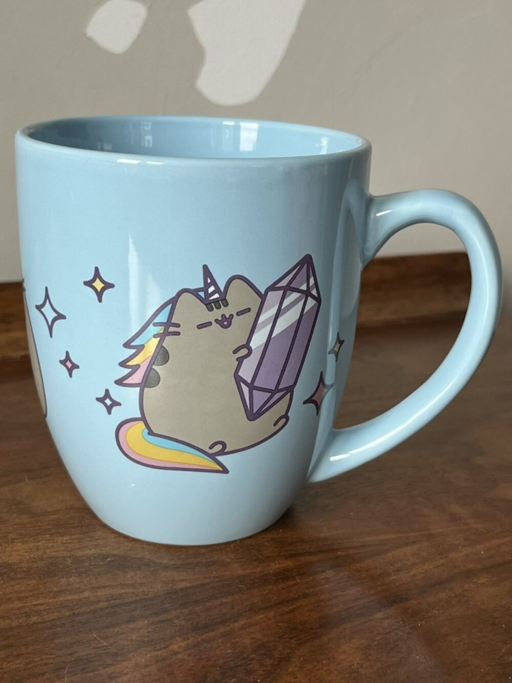 Pusheen Unicorn Cat Mug Culturefly 2023 Ceramic Coffee Cup Blue Kawaii